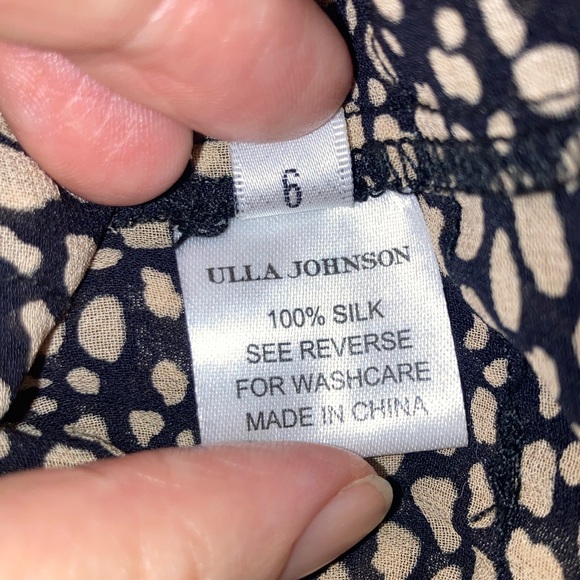 Ulla Johnson Samira Silk Mini Dress - Size 6 - Picture 10 of 10